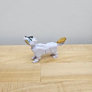 Power Rangers Ninja Steel DX Megazord Left Leg White Dog Zord Part
